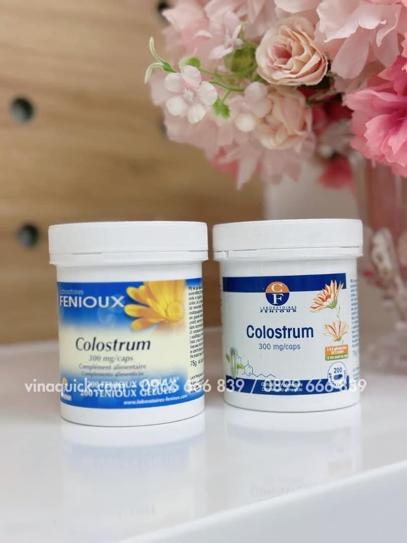 Sữa Non Pháp Fenioux Colostrum 200 Viên