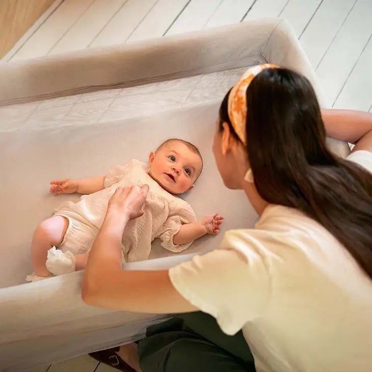 CŨI VẢI GẤP GỌN NUNA PAAL - MÀU BISCOTTI