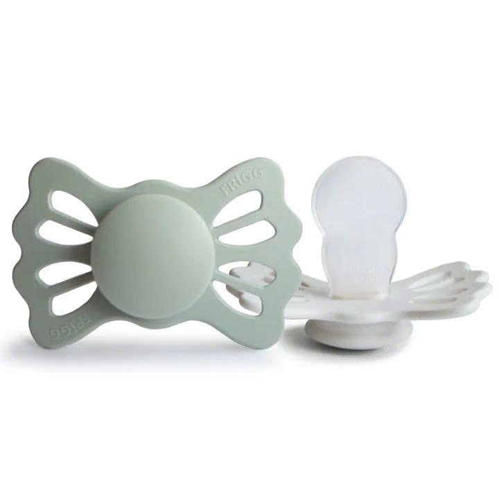 Set 2 Ti Giả FRIGG Lucky Symmetrical Silicone Pacifier Size 2 (6-18m)