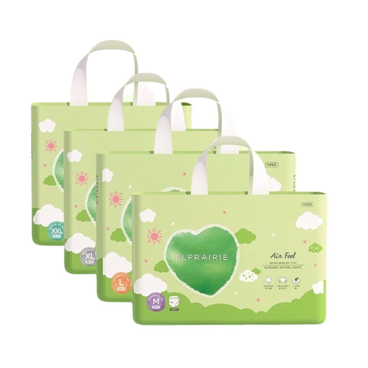 Tã/Bỉm Quần Elprairie Air Feel Nội Địa Hàn