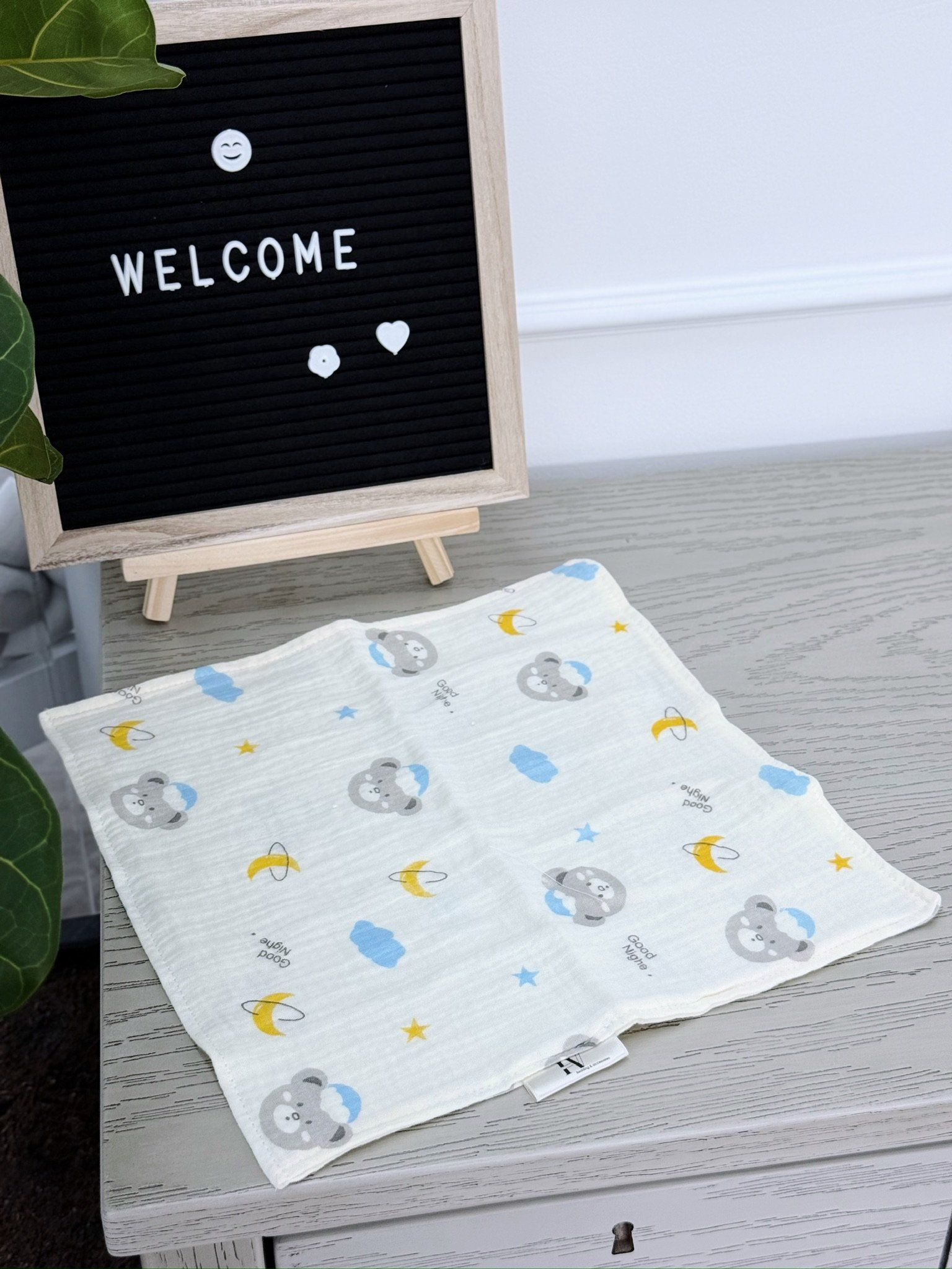 Hộp 4 Khăn Sữa HV Bedding (30x30 cm)