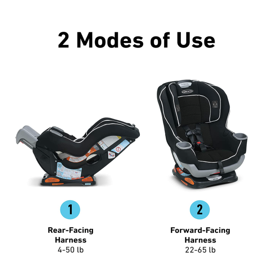 GHẾ NGỒI Ô TÔ GRACO EXTEND2FIT CONVERTIBLE CAR SEAT