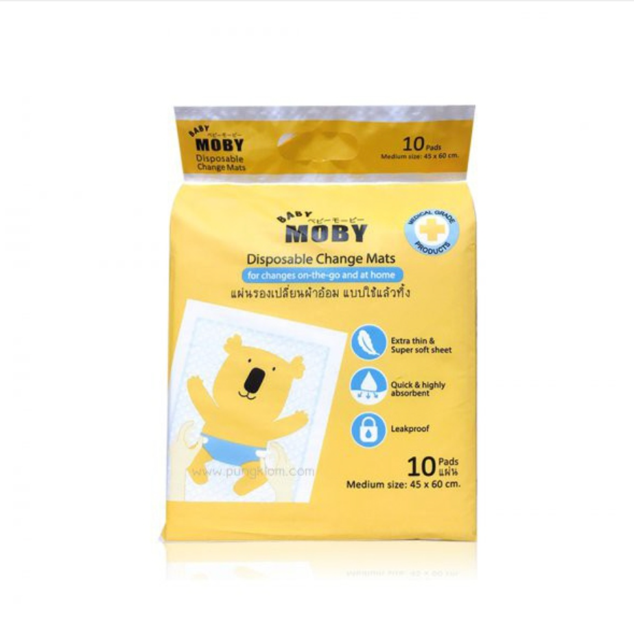 Tấm lót chống thấm Moby (10 miếng)