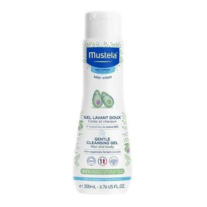 Sữa Tắm Gội Da Thường Mustela Gentle Cleansing Gel 200ml