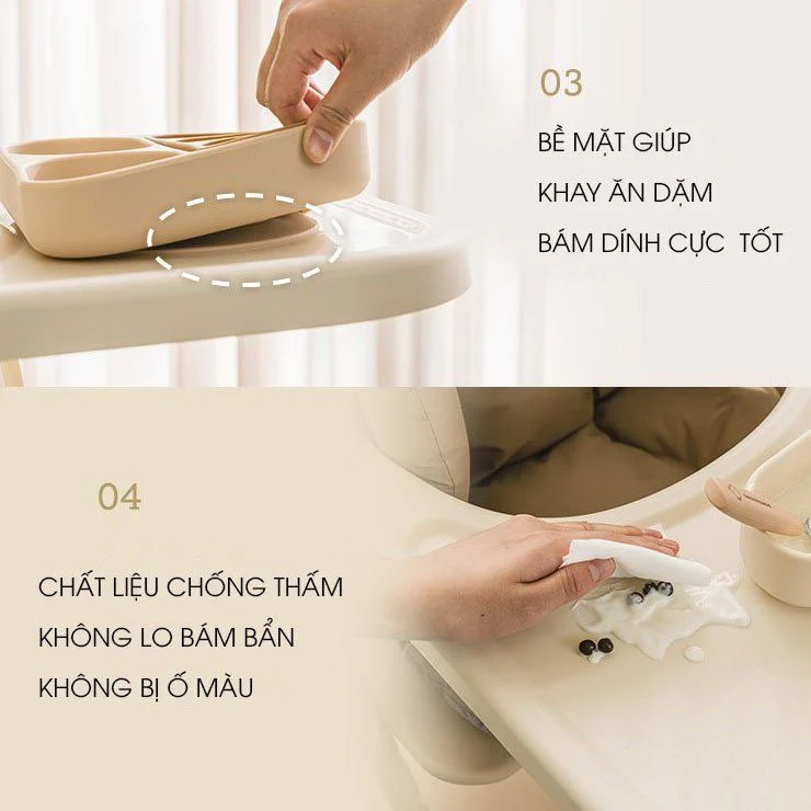 Ghế Ăn Dặm Dono & Dono (Không Kèm Đệm)