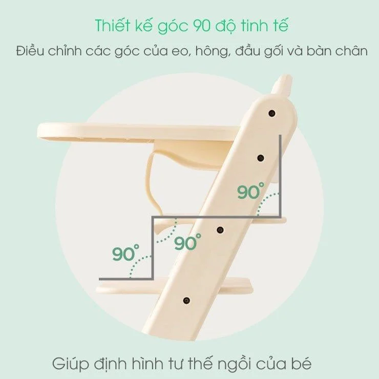 Ghế Ăn Dặm Dono & Dono (Không Kèm Đệm)