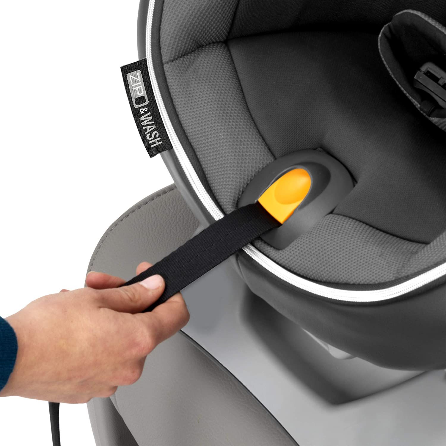 Ghế Ngồi Ô Tô Chicco NextFit Zip Convertible Car Seat - Đen Carbon