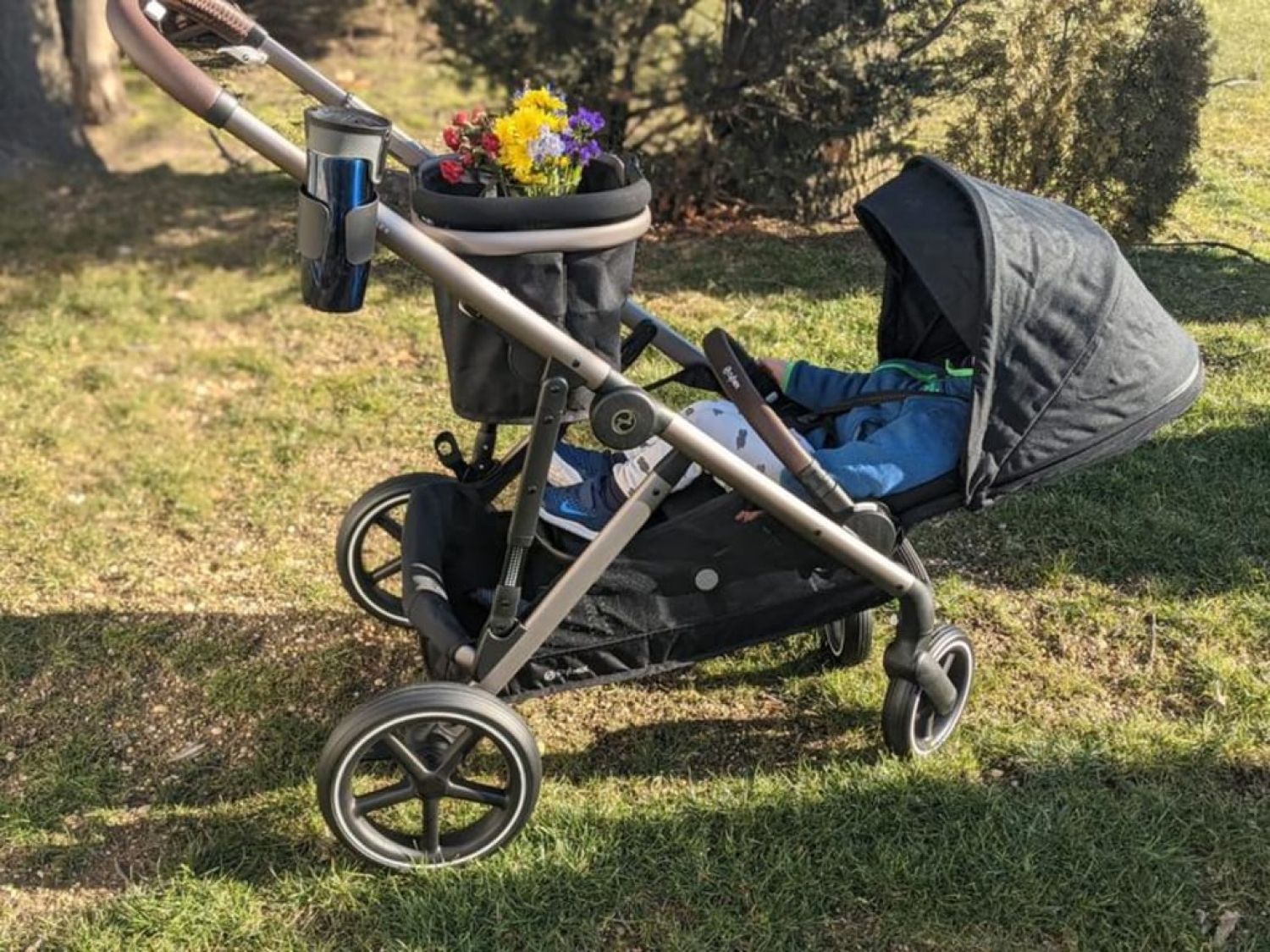 Xe đẩy Cybex Gazelle S - Moon Black