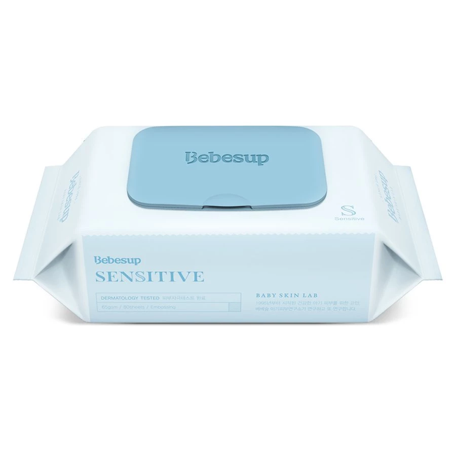 KHĂN ƯỚT BEBESUP SENSITIVE - 80 TỜ