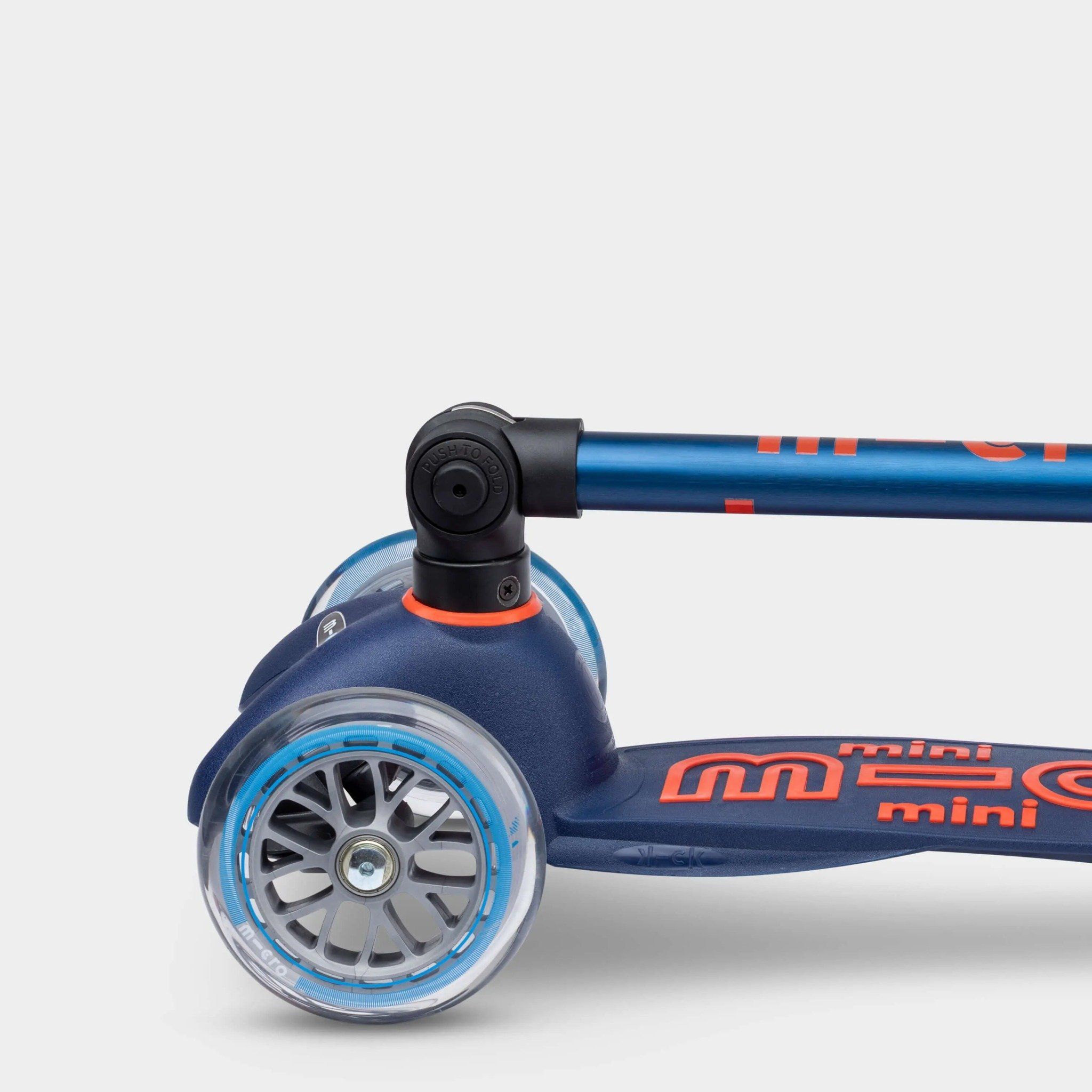 Xe trượt scooter gập gọn Mini Micro Deluxe Foldable (Navy)