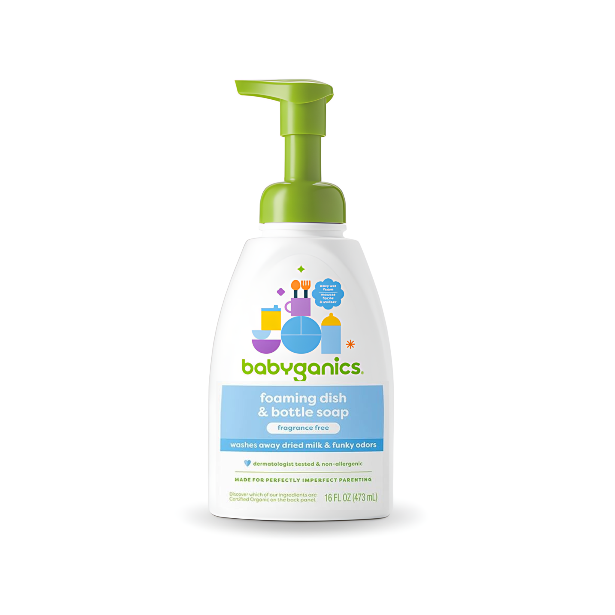 Nước rửa bình sữa Babyganics