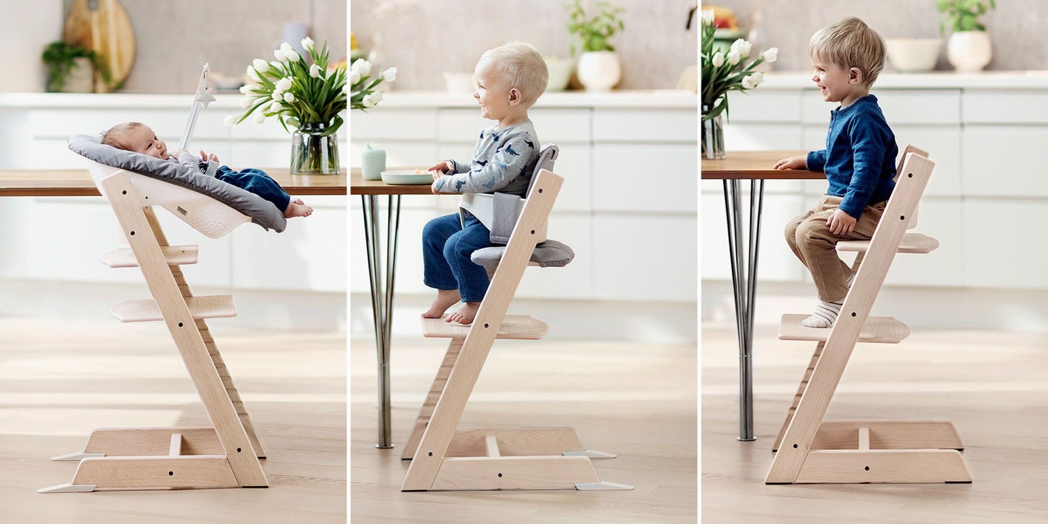 GHẾ ĂN DẶM STOKKE TRIPP TRAPP - NATURAL