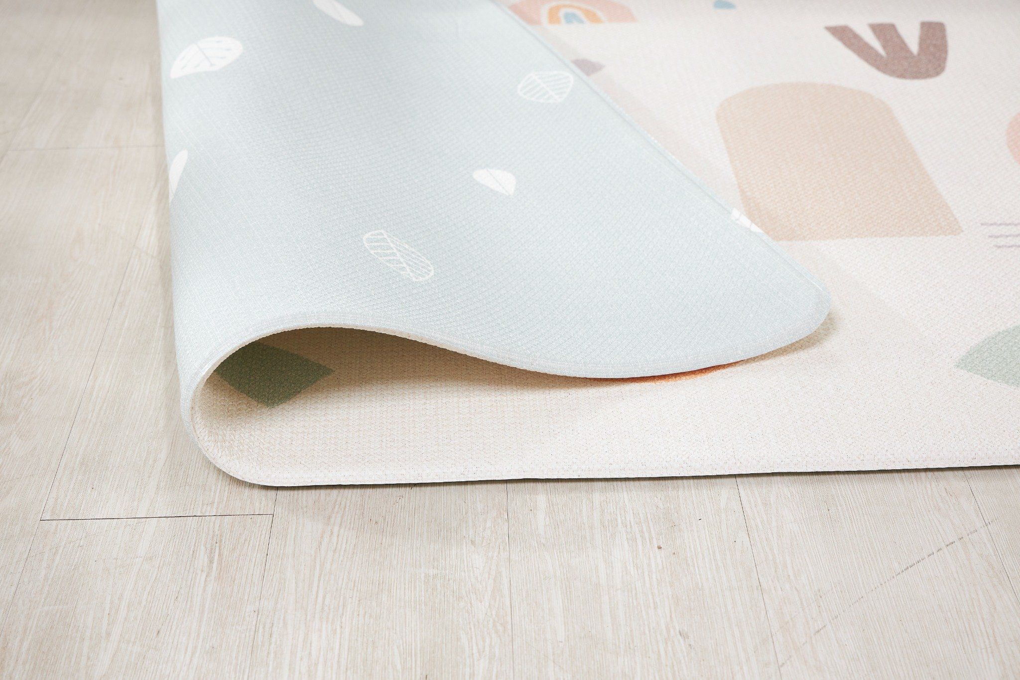 Thảm chơi PVC cao cấp cho bé Dwinguler - Scandi Collage