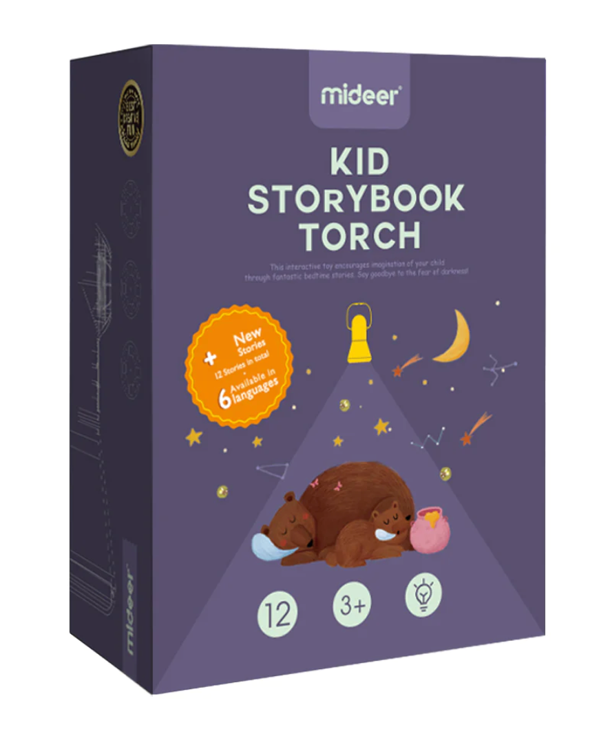 Đèn Pin Chiếu Hình Kể Chuyện Cổ Tích Mideer Storybook Projector