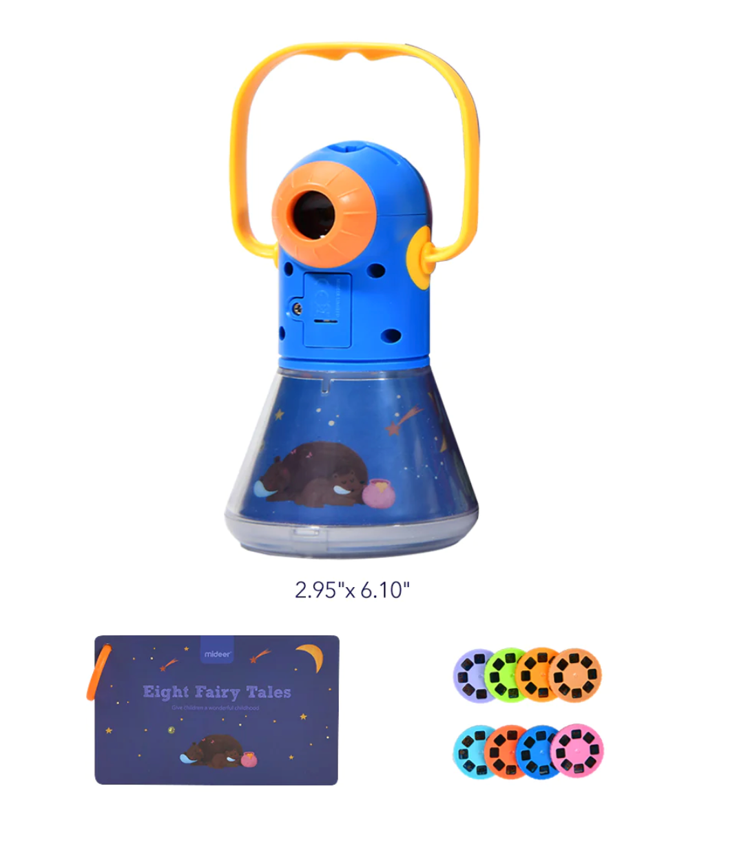 Đèn Pin Chiếu Hình Kể Chuyện Cổ Tích Mideer Storybook Projector