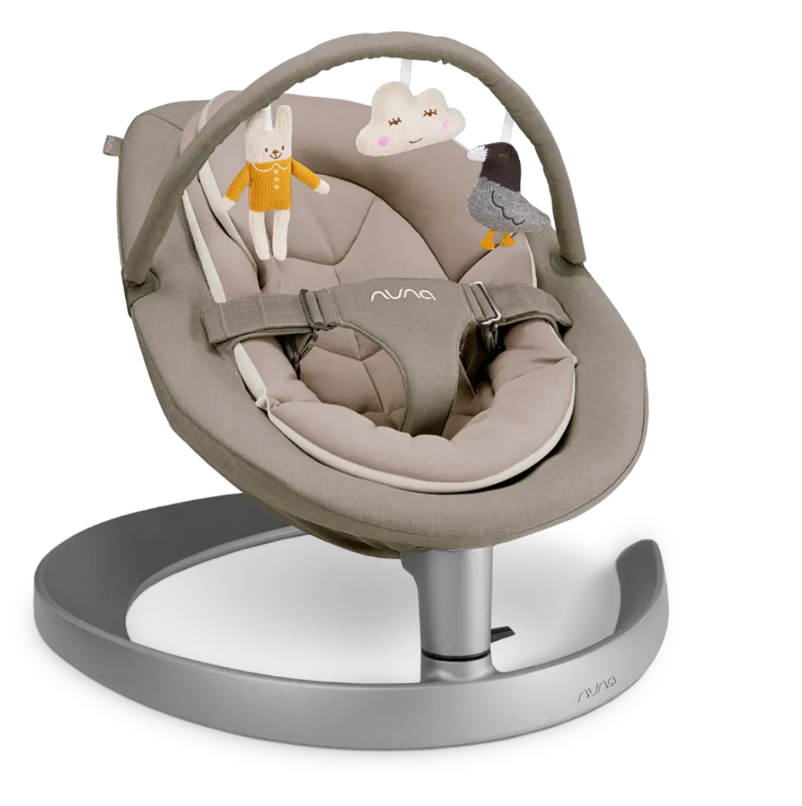 NÔI NUNA LEAF GROW BOUNCER - MÀU BISCOTTI