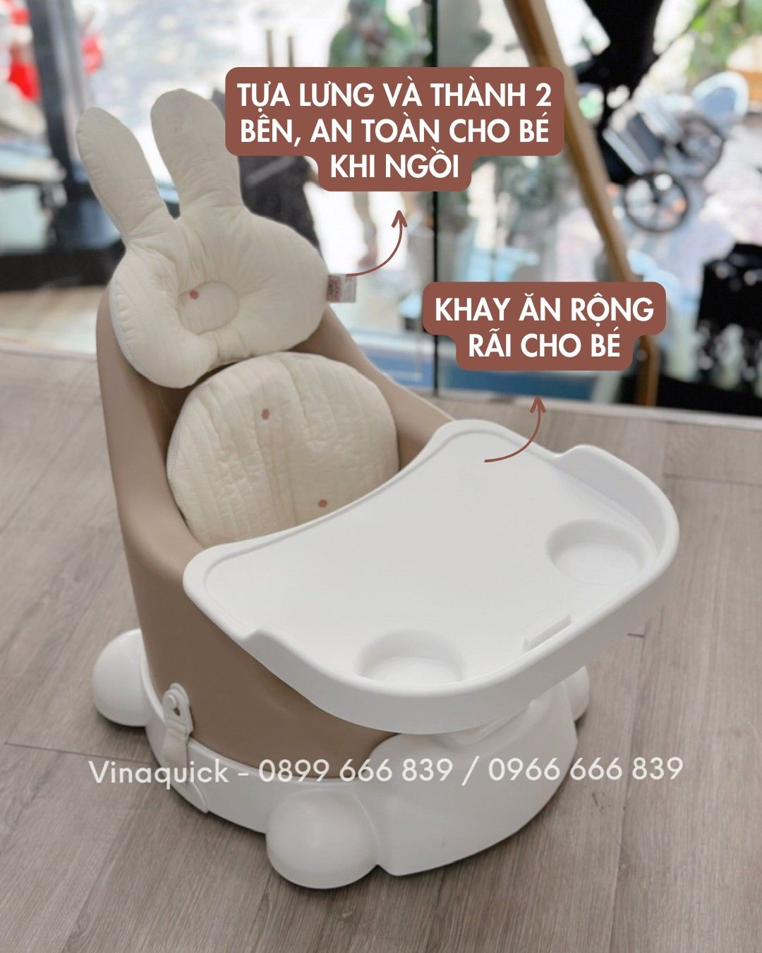 GHẾ ĂN DẶM MUNA JELLYMOM - FULL SET
