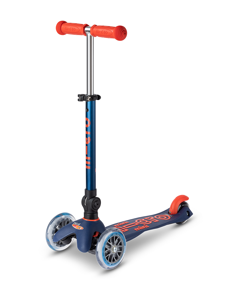 Xe trượt scooter gập gọn Mini Micro Deluxe Foldable (Navy)