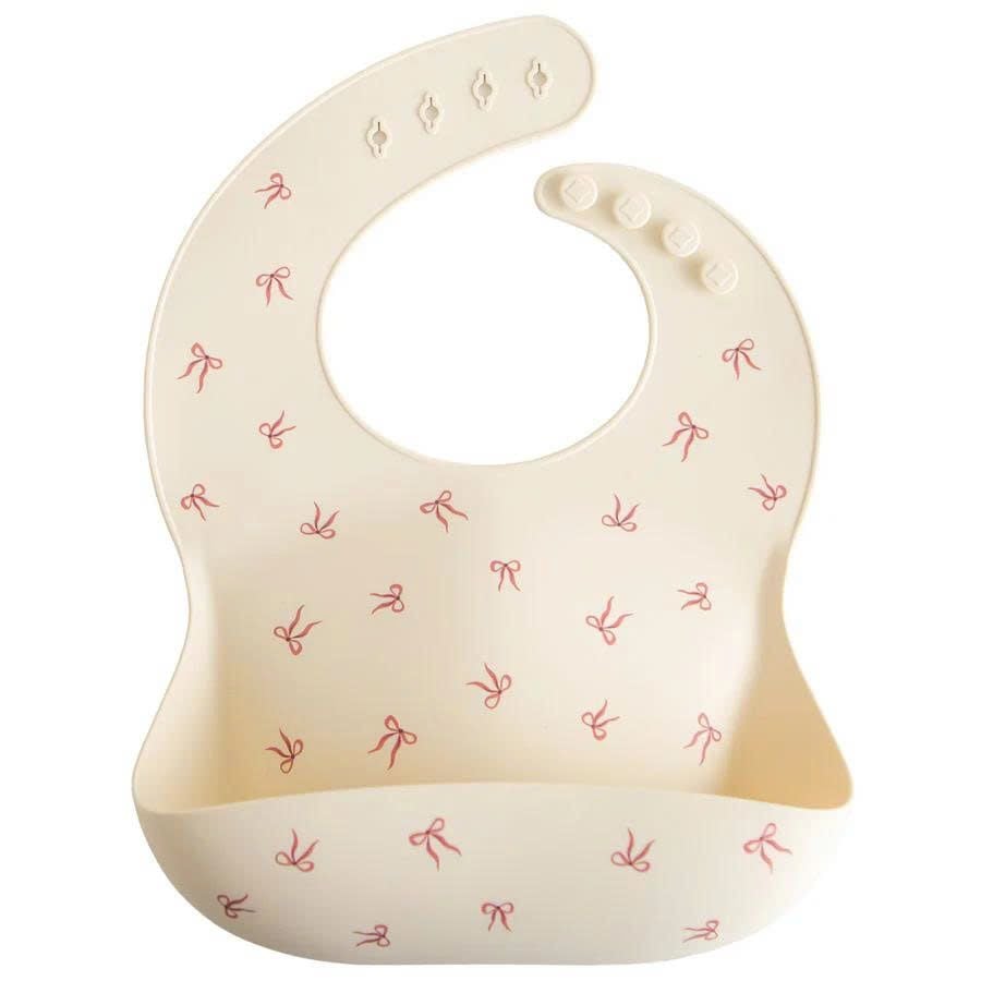 Yếm Ăn Dặm Silicone Mushie