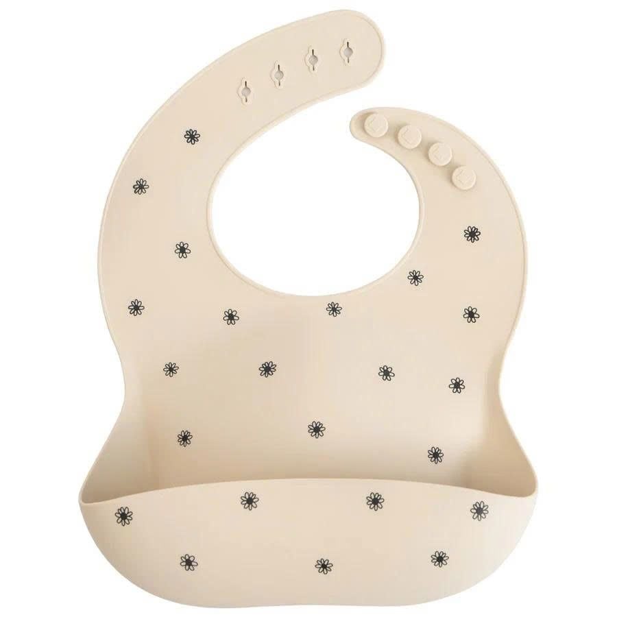 Yếm Ăn Dặm Silicone Mushie