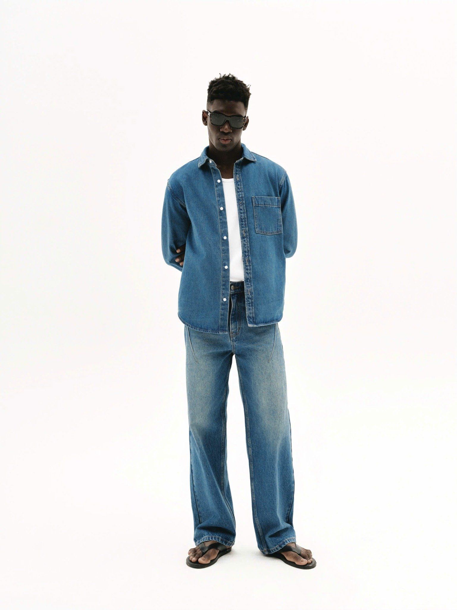 MAVERIK® WASHED DENIM PANTS INDIGO BLUE