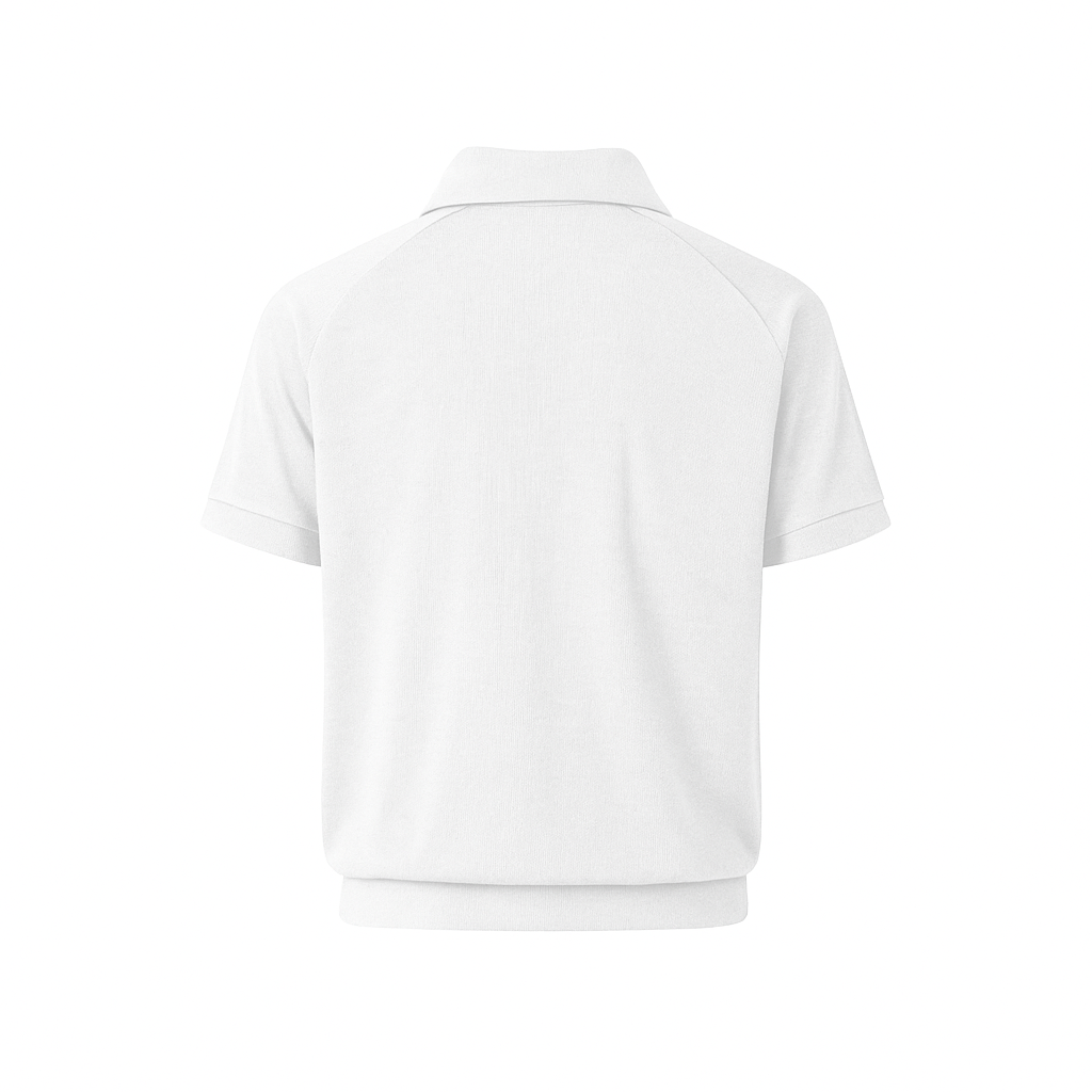 MAVERIK® RIB POLO SHIRT ( WHITE )
