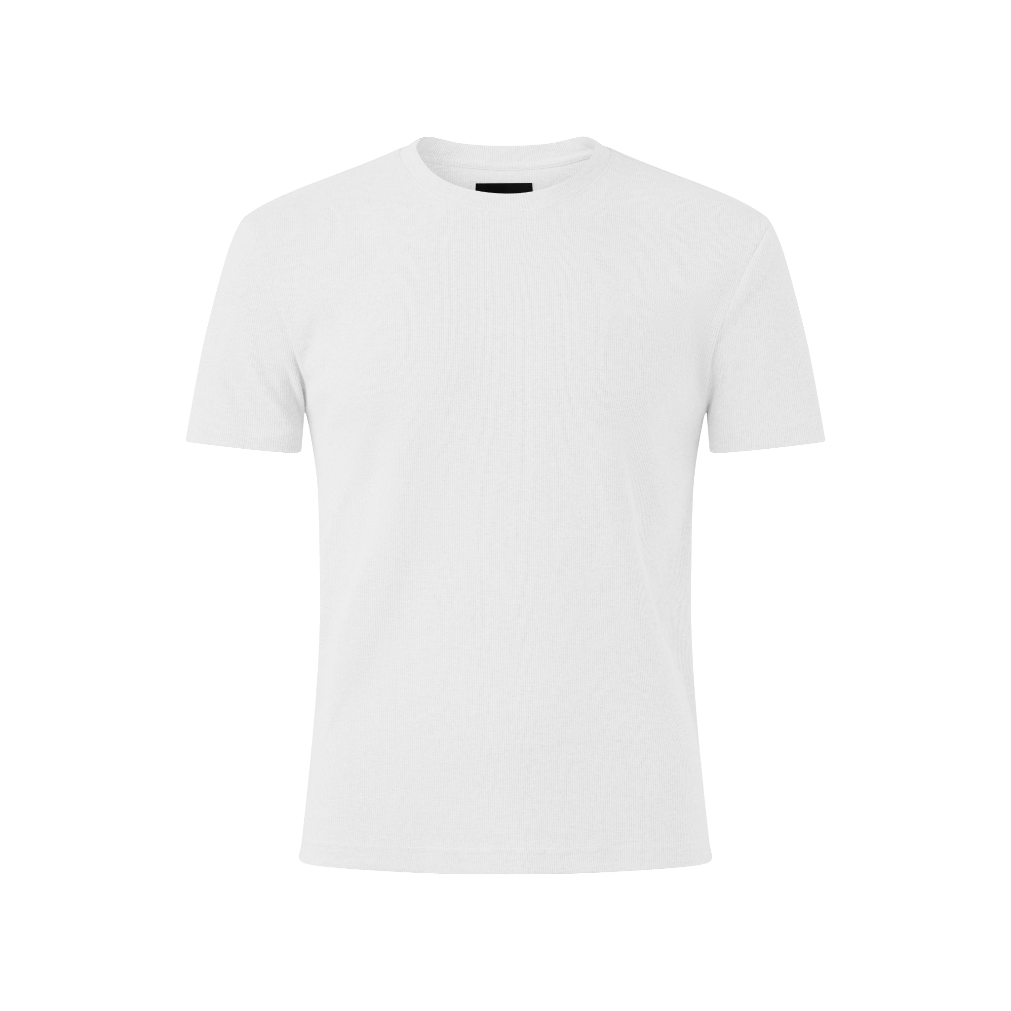 MAVERIK® SLIM FIT RIB T-SHIRT ( WHITE )