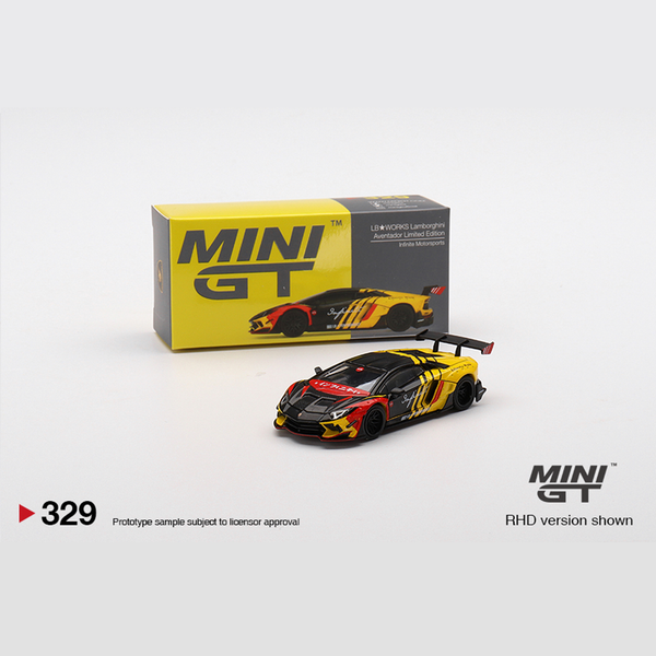 MINI GT LB☆WORKS Lamborghini Aventador Limited Edition Infinite