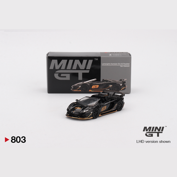 MINI GT ランボルギーニ3台セット　80・148・258 MINI GT 1/64 ランボルギーニ アヴェンタドール SVJ 63 ロードスター