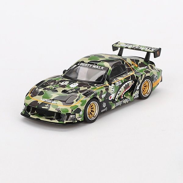 GT MINI Mazda リバティーウォーク　BAPE RX-7 ミニカー