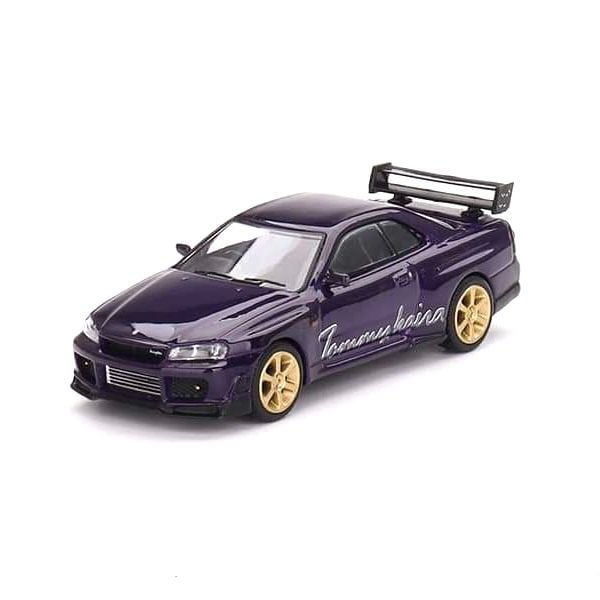 MINI GT - NISSAN SKYLINE GT-R TOMMYKAIRA R-Z MIDNIGHT PURPLE