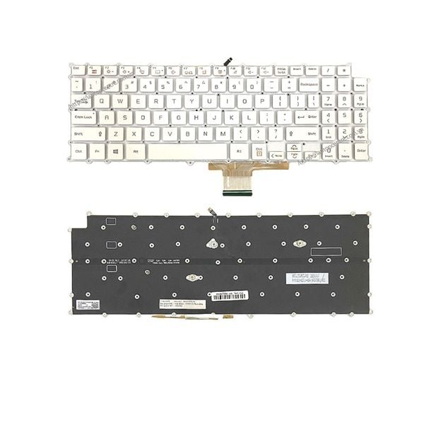 Tastiera Retroilluminata US Per LG Gram 15Z980, 15ZD980 – Layout QWERTY, Nuova!