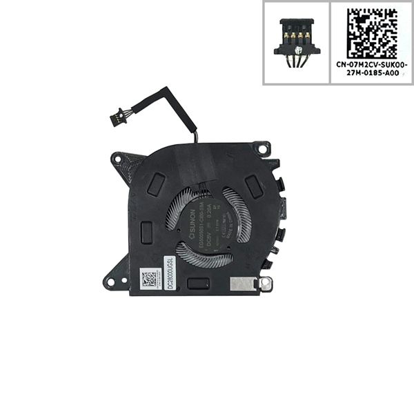 Quạt Dell Alienware X15 R1 EG50050S1-CI00-S9A 5V 0,21A 4 chân CPU & 07 ...