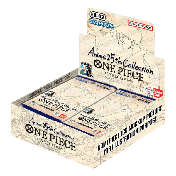 One Piece TCG: Anime 25th Collection - Extra Booster Box Case EB