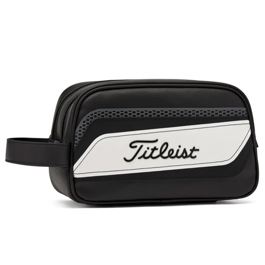 Túi golf cầm tay PERFORMANCE POUCH BLACK/WHITE TA25PFP-01 | TitleistTúi golf cầm tay PERFORMANCE POUCH BLACK/WHITE TA25PFP-01 | Titleist