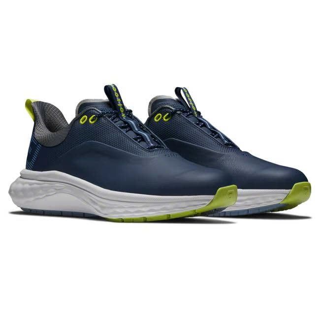 Giày Golf Nam QUANTUM Navy/White/Lime 56983 | FootJoy