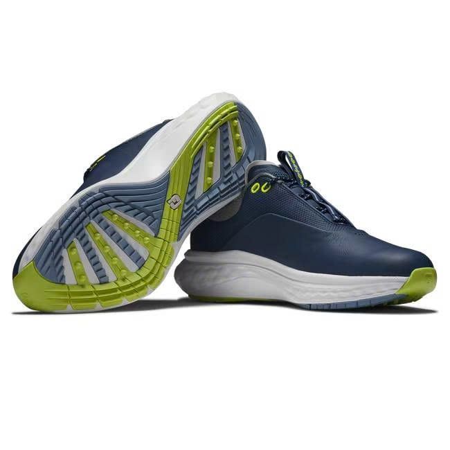 Giày Golf Nam QUANTUM Navy/White/Lime 56983 | FootJoy
