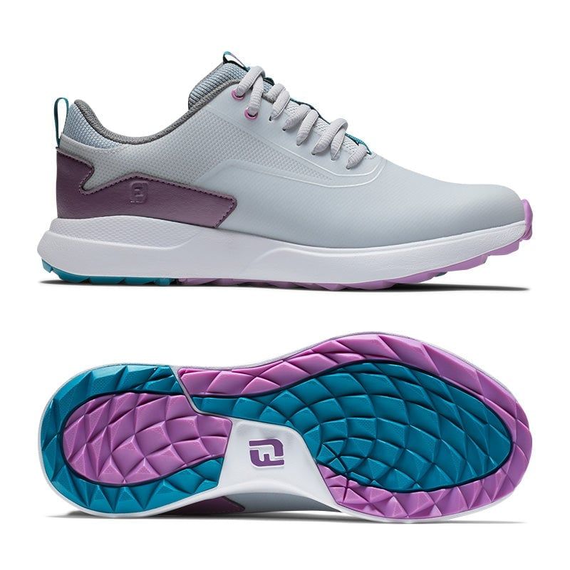 Giày golf nữ 99204 | FootJoy | Tặng 1 đôi vớ FJ ProDryGiày golf nữ DF PERFORMA WM WHT/GRY/PPL 99204 | FootJoy