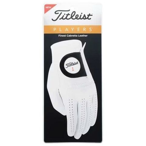 Găng tay golf PLAYER Cao cấp màu ngọc trai | TitleistGăng tay golf nam PLAYERS MAL PEARL 6629E-101 MEGA SALE | Titleist