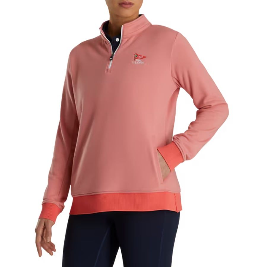 Áo Golf Tay Ngắn Footjoy Eu Ladies Knit Midlayer As/Obl 80324 | Footjo