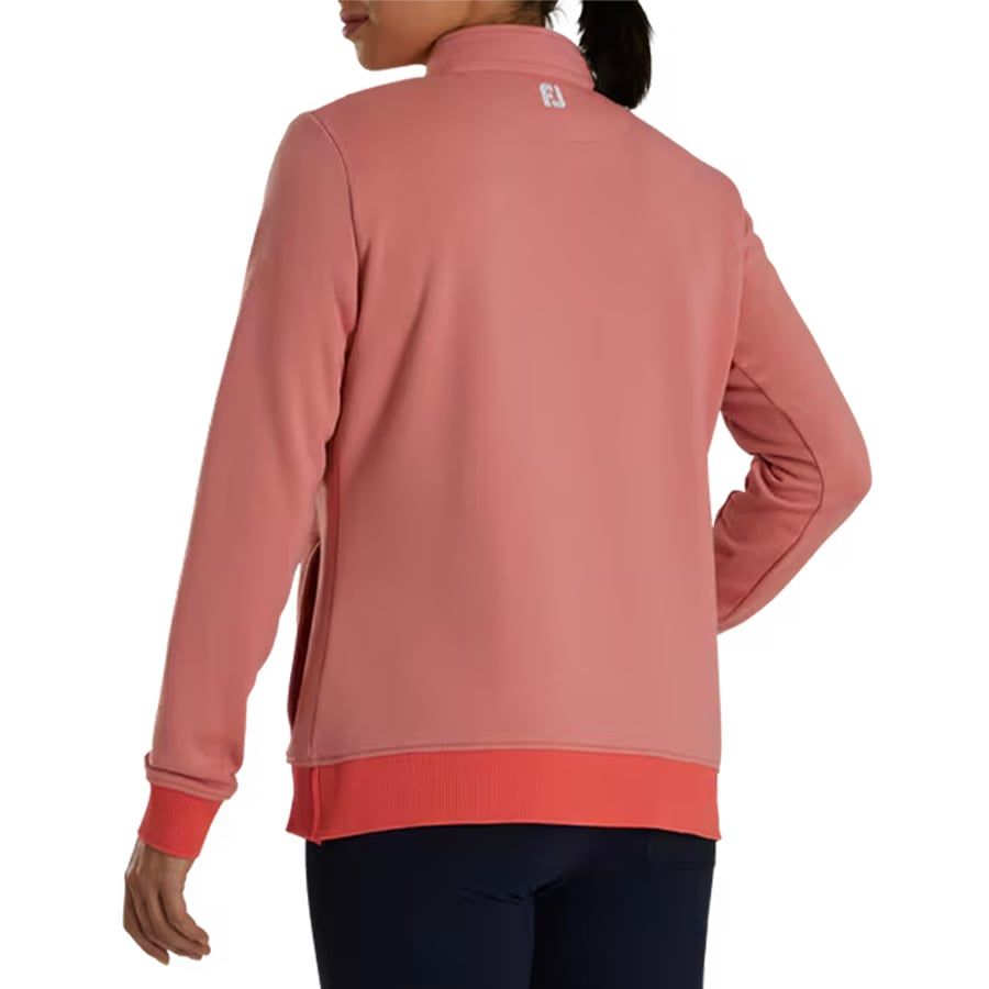 Áo Golf Tay Ngắn Footjoy Eu Ladies Knit Midlayer As/Obl 80324 | Footjo