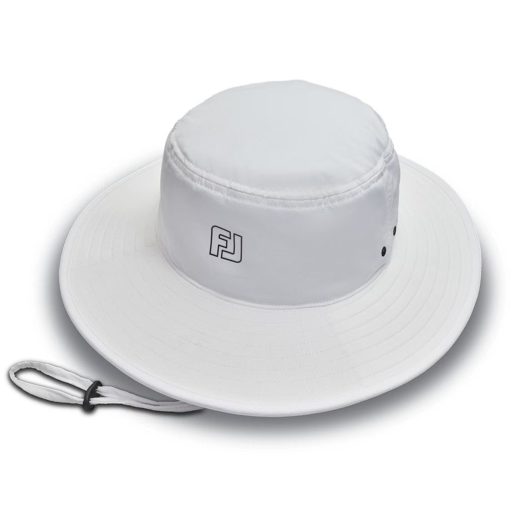 Nón kết golf nam TempoSeries Sun Hat White 36092 | FootJoyNón rộng vành golf Unisex TempoSeries Sun Hat White 36092 | FootJoy