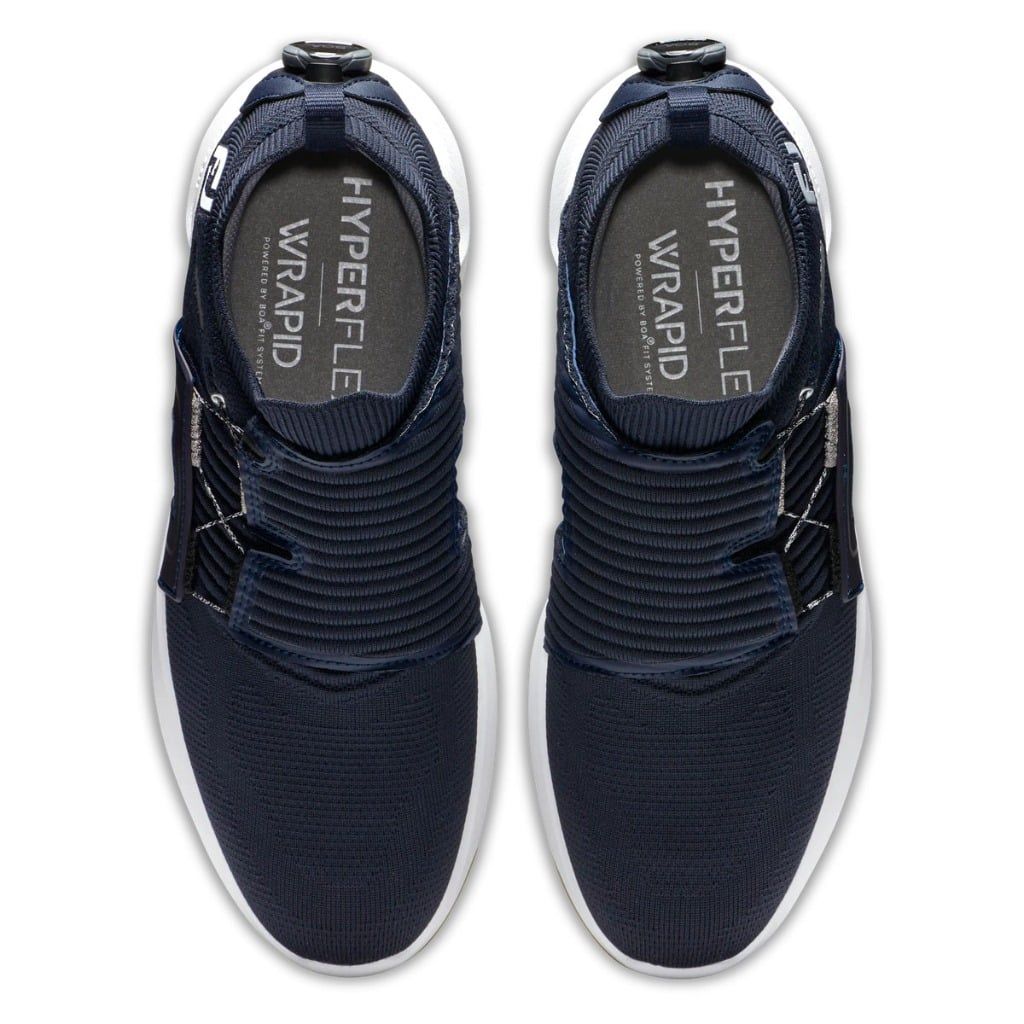 Giày Golf Nam BS M HYPERFLEX BOA NV/WT/GLD 51089 | FootJoy | Tặng 1 dù
