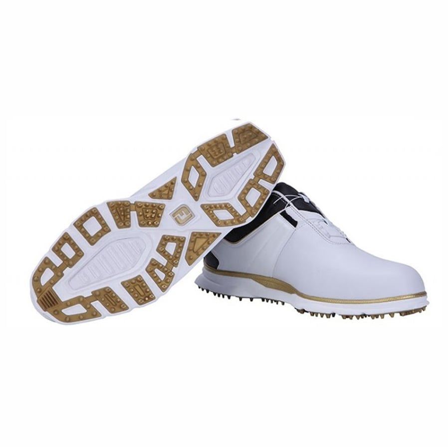 Giày Golf Nam FootJoy FJ 53066 DS PROSL BOA WHT/BLK/GLD