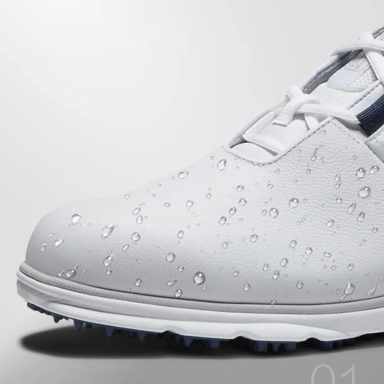 Giày Golf Nam FootJoy FJ 53066 DS PROSL BOA WHT/BLK/GLD