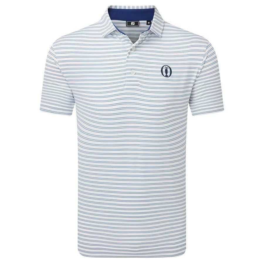 Áo Golf nam tay ngắn Open Stripe Lisle Shirt 38879 | FootJoyÁo Golf Nam Tay Ngắn Open Stripe Lisle Shirt 38879 | FootJoy