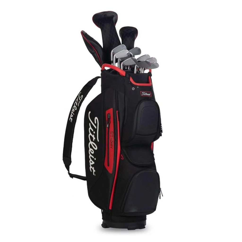 Túi gậy golf CART 15 STADRY BLACK/BLACK/RED TB20CT7-006 MEGA SALES | T