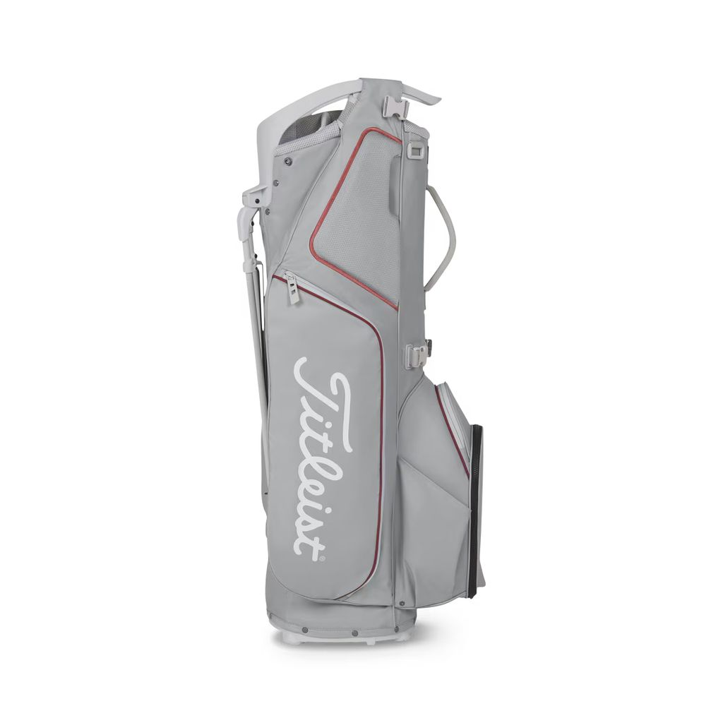 Túi Gậy Golf Hybrid 14 Cool Gray/Crimson/White TB25SX14A-261 | Titleis