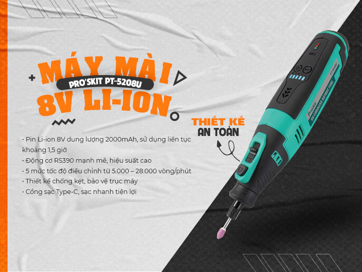 Máy mài dùng pin