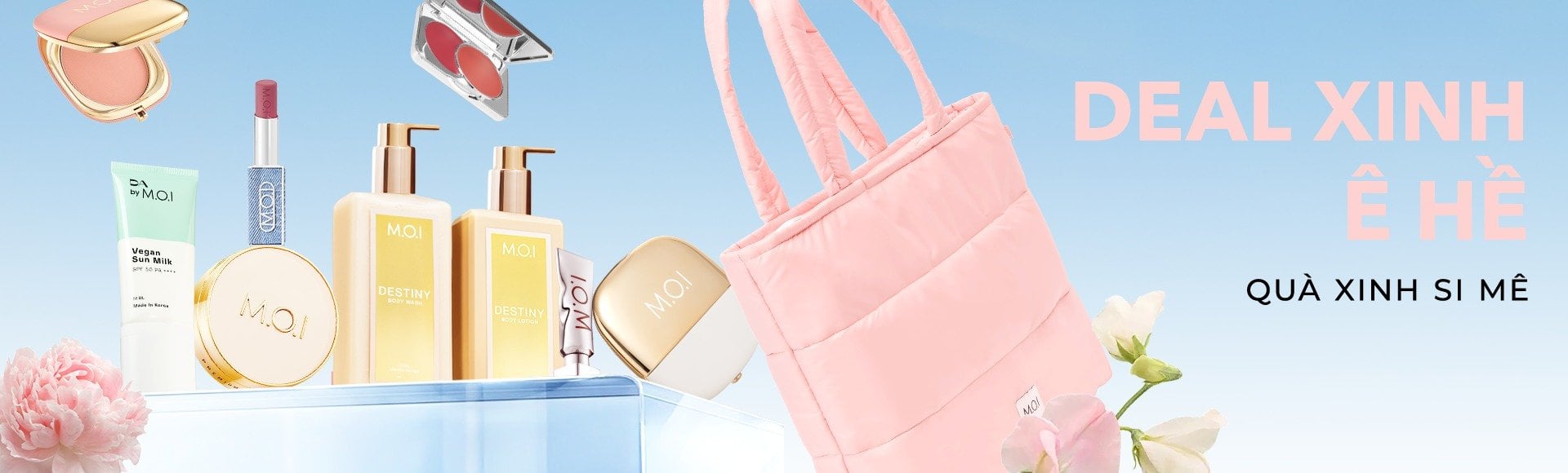 M.O.I Cosmetics - Thông báo khuyến mãi